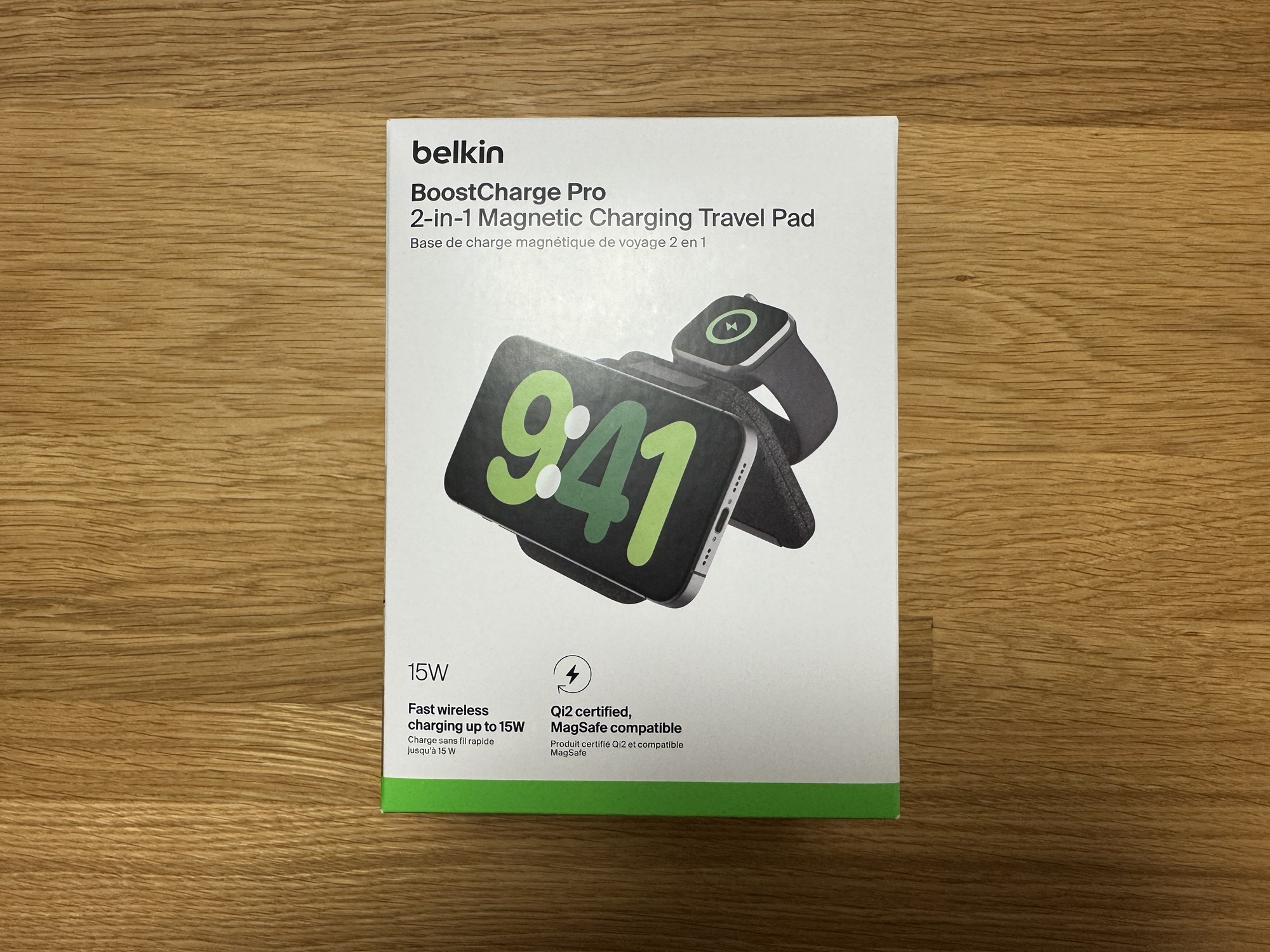 Belkin 2-in-1 Magnetic Charging Travel Pad (Apple限定版) をレビュー